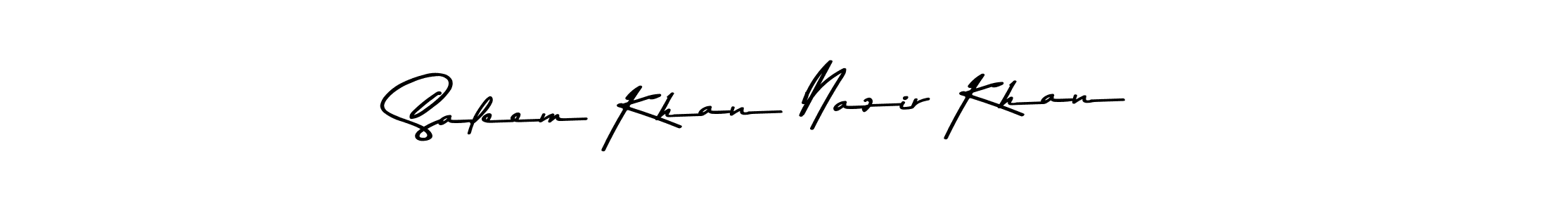 Once you've used our free online signature maker to create your best signature Asem Kandis PERSONAL USE style, it's time to enjoy all of the benefits that Saleem Khan Nazir Khan name signing documents. Saleem Khan Nazir Khan signature style 9 images and pictures png