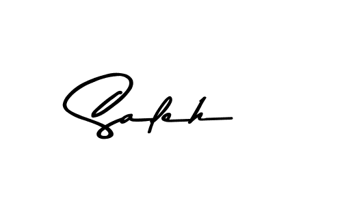 This is the best signature style for the Saleh name. Also you like these signature font (Asem Kandis PERSONAL USE). Mix name signature. Saleh signature style 9 images and pictures png