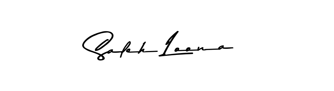 Similarly Asem Kandis PERSONAL USE is the best handwritten signature design. Signature creator online .You can use it as an online autograph creator for name Saleh Loona. Saleh Loona signature style 9 images and pictures png