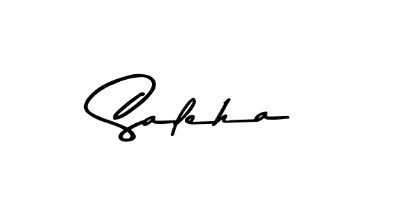 Make a beautiful signature design for name Saleha. Use this online signature maker to create a handwritten signature for free. Saleha signature style 9 images and pictures png