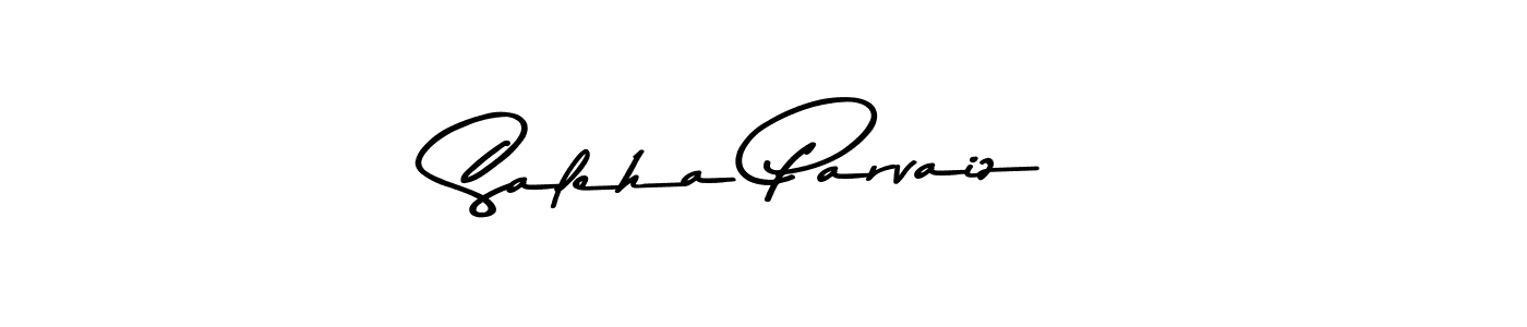 You should practise on your own different ways (Asem Kandis PERSONAL USE) to write your name (Saleha Parvaiz) in signature. don't let someone else do it for you. Saleha Parvaiz signature style 9 images and pictures png