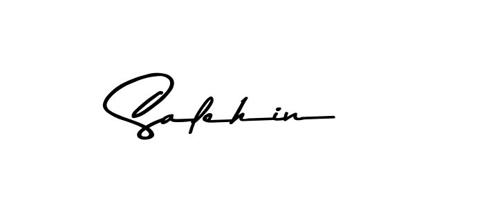 Also we have Salehin name is the best signature style. Create professional handwritten signature collection using Asem Kandis PERSONAL USE autograph style. Salehin signature style 9 images and pictures png