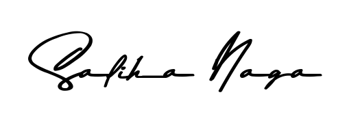 Master the art of signing with Saliha Naga written in fluent Asem Kandis PERSONAL USE script. A great template to practice and refine your handwriting. Saliha Naga signature style 9 images and pictures png