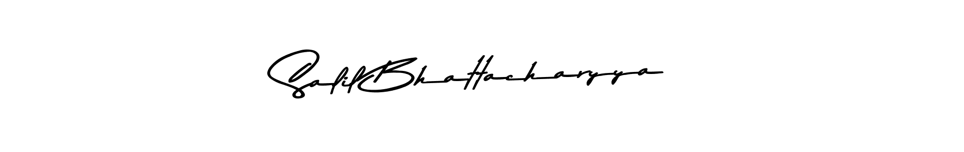The best way (Asem Kandis PERSONAL USE) to make a short signature is to pick only two or three words in your name. The name Salil Bhattacharyya include a total of six letters. For converting this name. Salil Bhattacharyya signature style 9 images and pictures png
