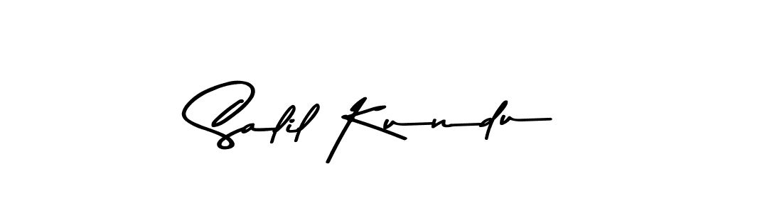 Salil Kundu stylish signature style. Best Handwritten Sign (Asem Kandis PERSONAL USE) for my name. Handwritten Signature Collection Ideas for my name Salil Kundu. Salil Kundu signature style 9 images and pictures png