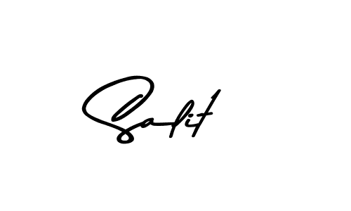 Also You can easily find your signature by using the search form. We will create Salit name handwritten signature images for you free of cost using Asem Kandis PERSONAL USE sign style. Salit signature style 9 images and pictures png