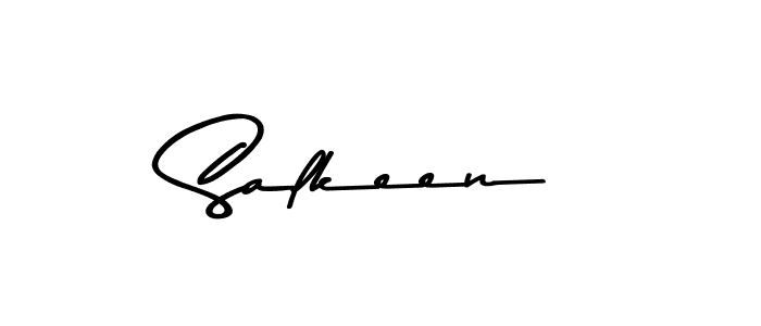 Create a beautiful signature design for name Salkeen. With this signature (Asem Kandis PERSONAL USE) fonts, you can make a handwritten signature for free. Salkeen signature style 9 images and pictures png
