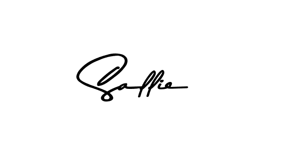 Use a signature maker to create a handwritten signature online. With this signature software, you can design (Asem Kandis PERSONAL USE) your own signature for name Sallie. Sallie signature style 9 images and pictures png