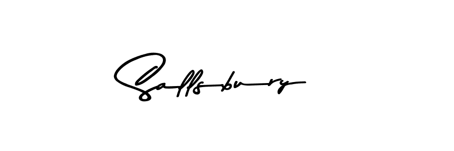 How to Draw Sallsbury signature style? Asem Kandis PERSONAL USE is a latest design signature styles for name Sallsbury. Sallsbury signature style 9 images and pictures png