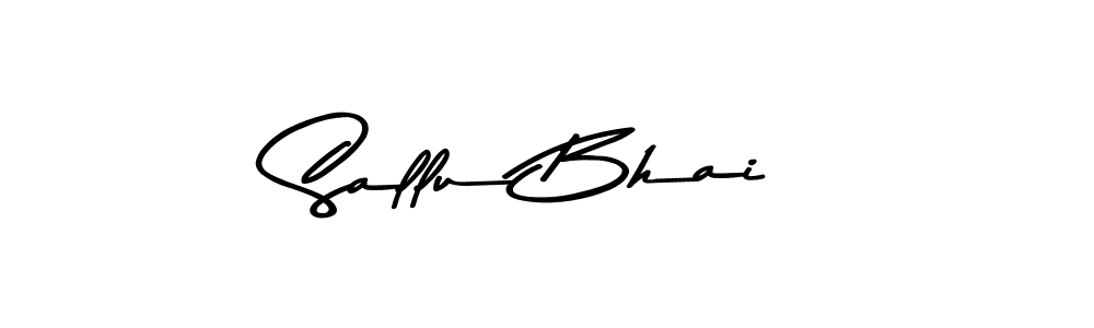 Also You can easily find your signature by using the search form. We will create Sallu Bhai name handwritten signature images for you free of cost using Asem Kandis PERSONAL USE sign style. Sallu Bhai signature style 9 images and pictures png