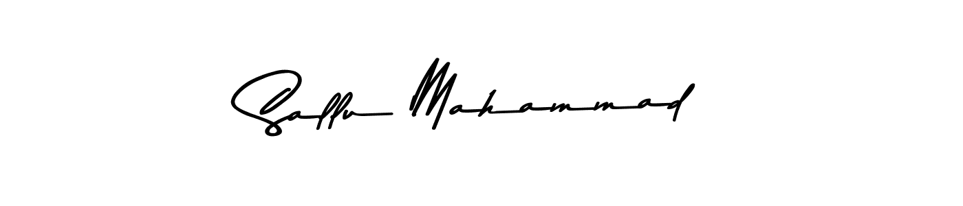 Also You can easily find your signature by using the search form. We will create Sallu Mahammad name handwritten signature images for you free of cost using Asem Kandis PERSONAL USE sign style. Sallu Mahammad signature style 9 images and pictures png