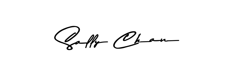 Create a beautiful signature design for name Sally Chan. With this signature (Asem Kandis PERSONAL USE) fonts, you can make a handwritten signature for free. Sally Chan signature style 9 images and pictures png
