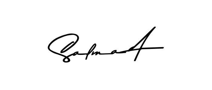 Best and Professional Signature Style for Salma A. Asem Kandis PERSONAL USE Best Signature Style Collection. Salma A signature style 9 images and pictures png