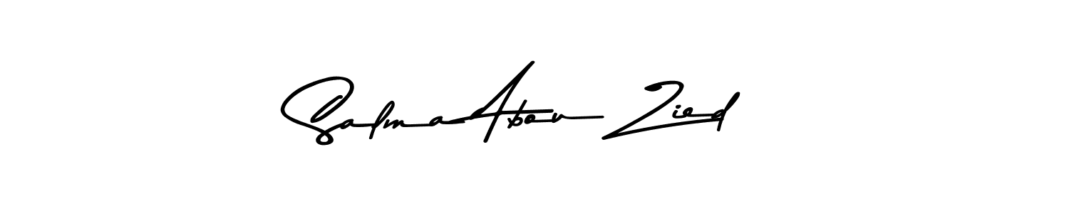 You should practise on your own different ways (Asem Kandis PERSONAL USE) to write your name (Salma Abou Zied) in signature. don't let someone else do it for you. Salma Abou Zied signature style 9 images and pictures png