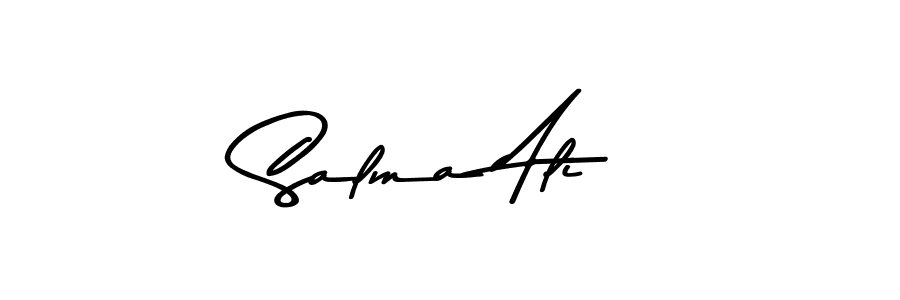 The best way (Asem Kandis PERSONAL USE) to make a short signature is to pick only two or three words in your name. The name Salma Ali include a total of six letters. For converting this name. Salma Ali signature style 9 images and pictures png