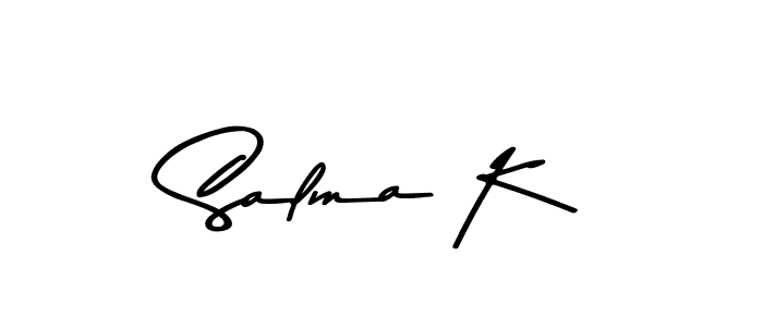 Best and Professional Signature Style for Salma K. Asem Kandis PERSONAL USE Best Signature Style Collection. Salma K signature style 9 images and pictures png