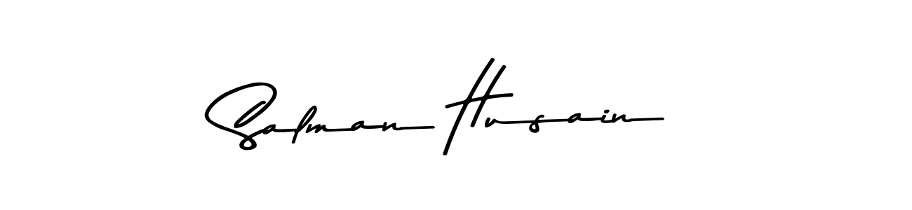 This is the best signature style for the Salman Husain name. Also you like these signature font (Asem Kandis PERSONAL USE). Mix name signature. Salman Husain signature style 9 images and pictures png