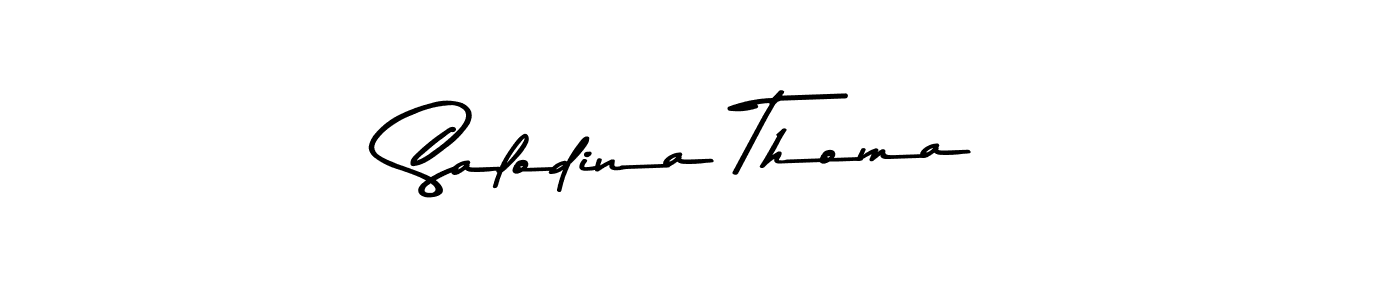 Best and Professional Signature Style for Salodina Thoma. Asem Kandis PERSONAL USE Best Signature Style Collection. Salodina Thoma signature style 9 images and pictures png