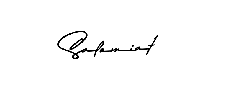 Salomiat stylish signature style. Best Handwritten Sign (Asem Kandis PERSONAL USE) for my name. Handwritten Signature Collection Ideas for my name Salomiat. Salomiat signature style 9 images and pictures png