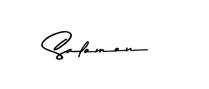Use a signature maker to create a handwritten signature online. With this signature software, you can design (Asem Kandis PERSONAL USE) your own signature for name Salomon. Salomon signature style 9 images and pictures png