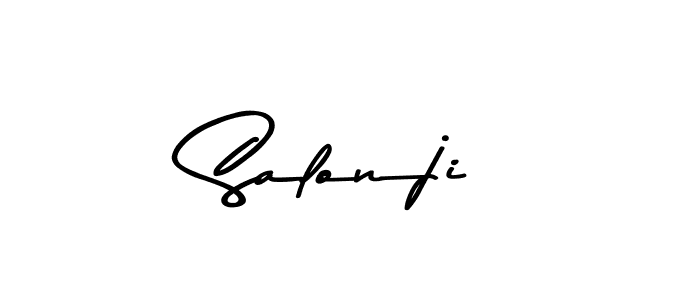 Also You can easily find your signature by using the search form. We will create Salonji name handwritten signature images for you free of cost using Asem Kandis PERSONAL USE sign style. Salonji signature style 9 images and pictures png