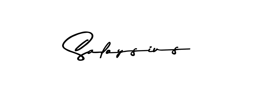 Saloysius stylish signature style. Best Handwritten Sign (Asem Kandis PERSONAL USE) for my name. Handwritten Signature Collection Ideas for my name Saloysius. Saloysius signature style 9 images and pictures png