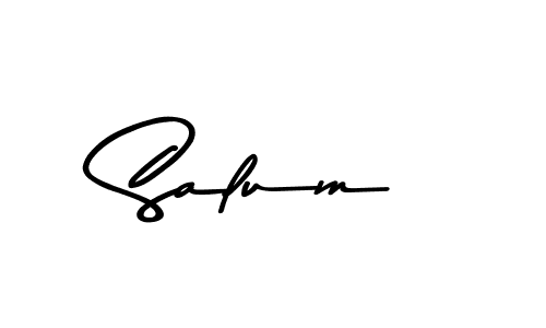 How to make Salum signature? Asem Kandis PERSONAL USE is a professional autograph style. Create handwritten signature for Salum name. Salum signature style 9 images and pictures png