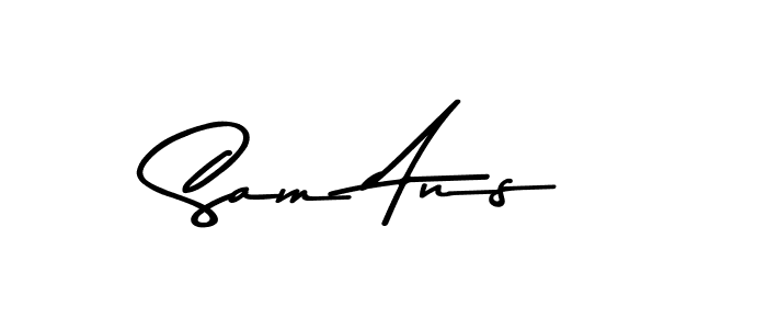 You can use this online signature creator to create a handwritten signature for the name Sam Ans. This is the best online autograph maker. Sam Ans signature style 9 images and pictures png