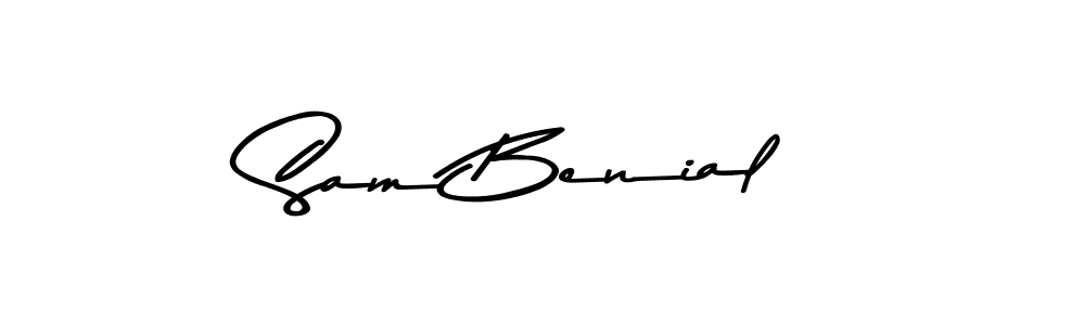 It looks lik you need a new signature style for name Sam Benial. Design unique handwritten (Asem Kandis PERSONAL USE) signature with our free signature maker in just a few clicks. Sam Benial signature style 9 images and pictures png