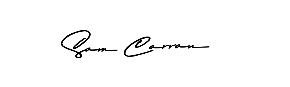 How to make Sam Carran signature? Asem Kandis PERSONAL USE is a professional autograph style. Create handwritten signature for Sam Carran name. Sam Carran signature style 9 images and pictures png