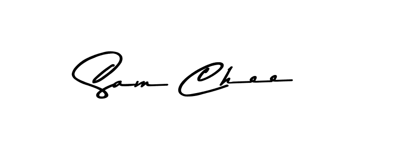 The best way (Asem Kandis PERSONAL USE) to make a short signature is to pick only two or three words in your name. The name Sam Chee include a total of six letters. For converting this name. Sam Chee signature style 9 images and pictures png