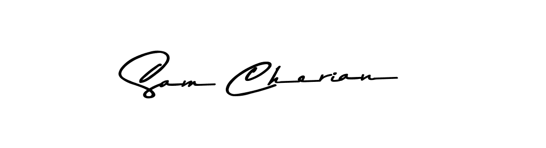 How to make Sam Cherian signature? Asem Kandis PERSONAL USE is a professional autograph style. Create handwritten signature for Sam Cherian name. Sam Cherian signature style 9 images and pictures png