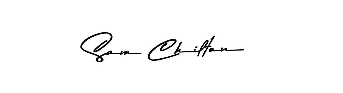 The best way (Asem Kandis PERSONAL USE) to make a short signature is to pick only two or three words in your name. The name Sam Chilton include a total of six letters. For converting this name. Sam Chilton signature style 9 images and pictures png
