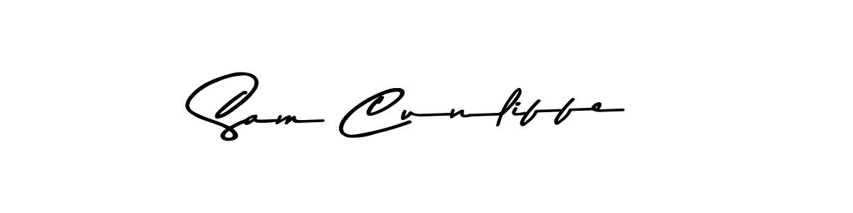 Also we have Sam Cunliffe name is the best signature style. Create professional handwritten signature collection using Asem Kandis PERSONAL USE autograph style. Sam Cunliffe signature style 9 images and pictures png