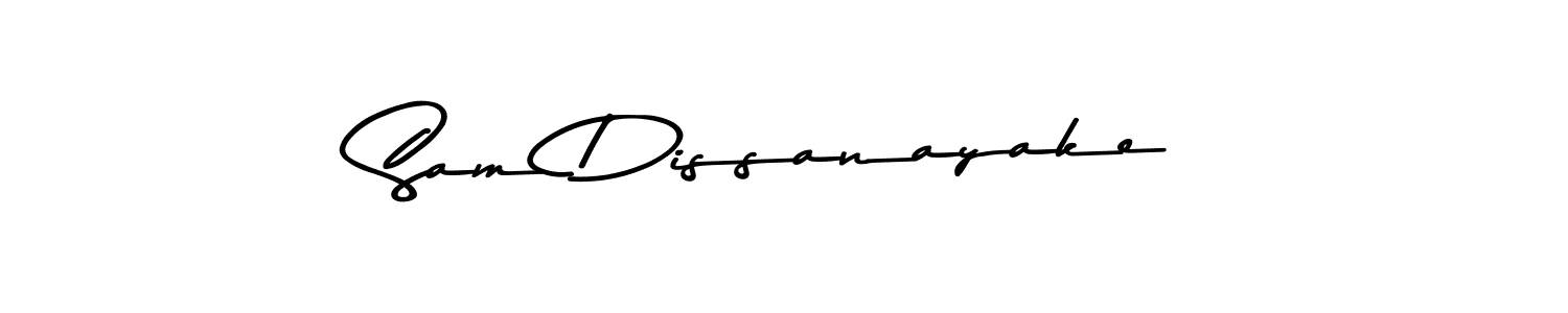 The best way (Asem Kandis PERSONAL USE) to make a short signature is to pick only two or three words in your name. The name Sam Dissanayake include a total of six letters. For converting this name. Sam Dissanayake signature style 9 images and pictures png