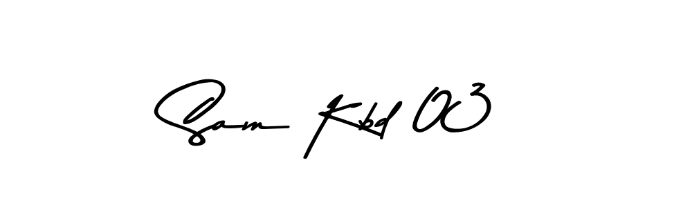 Similarly Asem Kandis PERSONAL USE is the best handwritten signature design. Signature creator online .You can use it as an online autograph creator for name Sam Kbd 03. Sam Kbd 03 signature style 9 images and pictures png