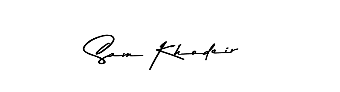 See photos of Sam Khodeir official signature by Spectra . Check more albums & portfolios. Read reviews & check more about Asem Kandis PERSONAL USE font. Sam Khodeir signature style 9 images and pictures png