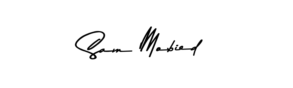 Use a signature maker to create a handwritten signature online. With this signature software, you can design (Asem Kandis PERSONAL USE) your own signature for name Sam Mobied. Sam Mobied signature style 9 images and pictures png
