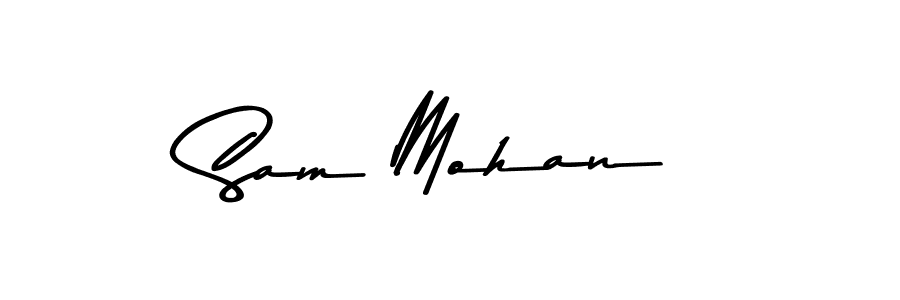 How to Draw Sam Mohan signature style? Asem Kandis PERSONAL USE is a latest design signature styles for name Sam Mohan. Sam Mohan signature style 9 images and pictures png