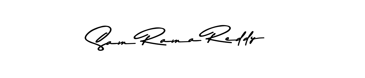 The best way (Asem Kandis PERSONAL USE) to make a short signature is to pick only two or three words in your name. The name Sam Rama Reddy include a total of six letters. For converting this name. Sam Rama Reddy signature style 9 images and pictures png