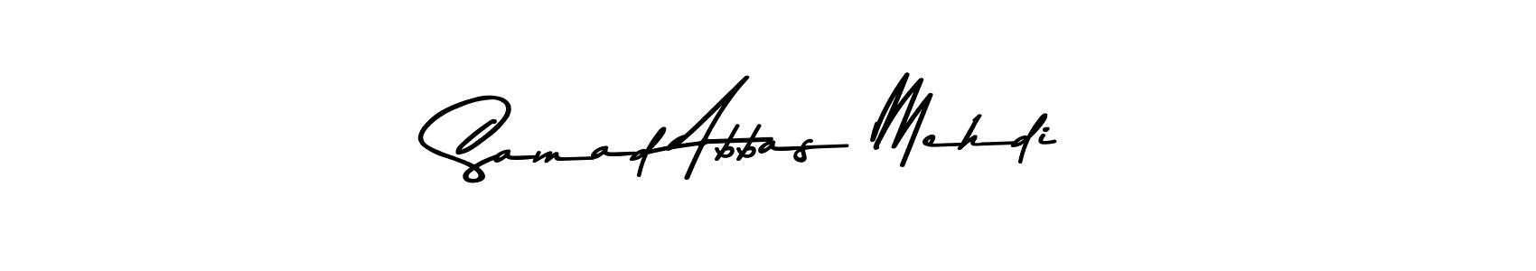 Here are the top 10 professional signature styles for the name Samad Abbas Mehdi. These are the best autograph styles you can use for your name. Samad Abbas Mehdi signature style 9 images and pictures png