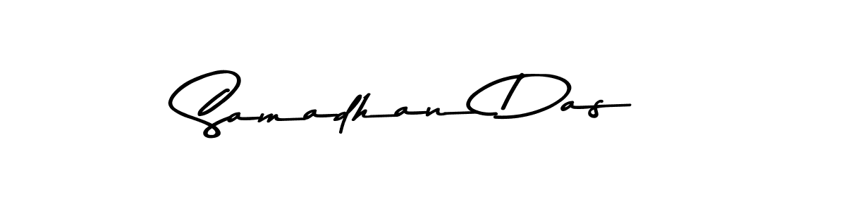 You should practise on your own different ways (Asem Kandis PERSONAL USE) to write your name (Samadhan Das) in signature. don't let someone else do it for you. Samadhan Das signature style 9 images and pictures png