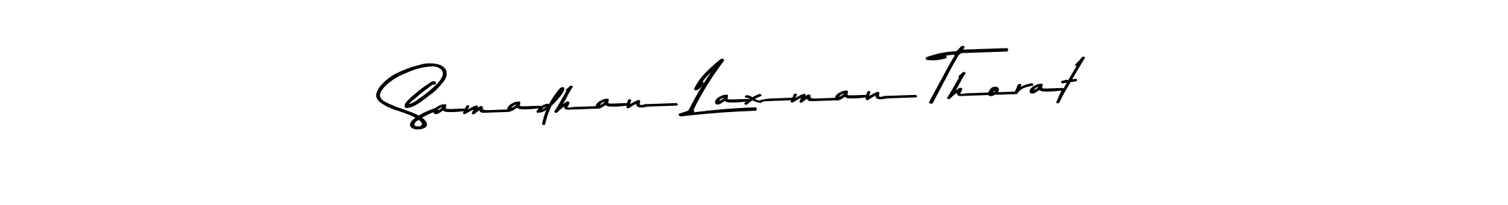 if you are searching for the best signature style for your name Samadhan Laxman Thorat. so please give up your signature search. here we have designed multiple signature styles  using Asem Kandis PERSONAL USE. Samadhan Laxman Thorat signature style 9 images and pictures png