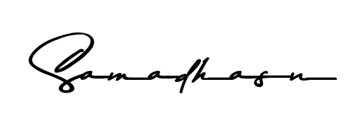 Turn your name Samadhasn into a signature brand with Asem Kandis PERSONAL USE styling. Download in standard PNG or transparent format anytime. Samadhasn signature style 9 images and pictures png