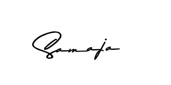 Create a beautiful signature design for name Samaja. With this signature (Asem Kandis PERSONAL USE) fonts, you can make a handwritten signature for free. Samaja signature style 9 images and pictures png