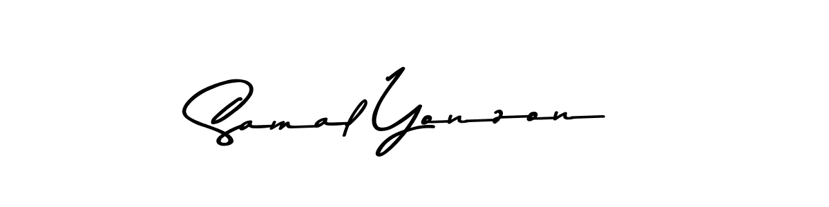 Also we have Samal Yonzon name is the best signature style. Create professional handwritten signature collection using Asem Kandis PERSONAL USE autograph style. Samal Yonzon signature style 9 images and pictures png