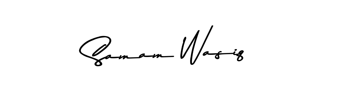 Here are the top 10 professional signature styles for the name Samam Wasiq. These are the best autograph styles you can use for your name. Samam Wasiq signature style 9 images and pictures png