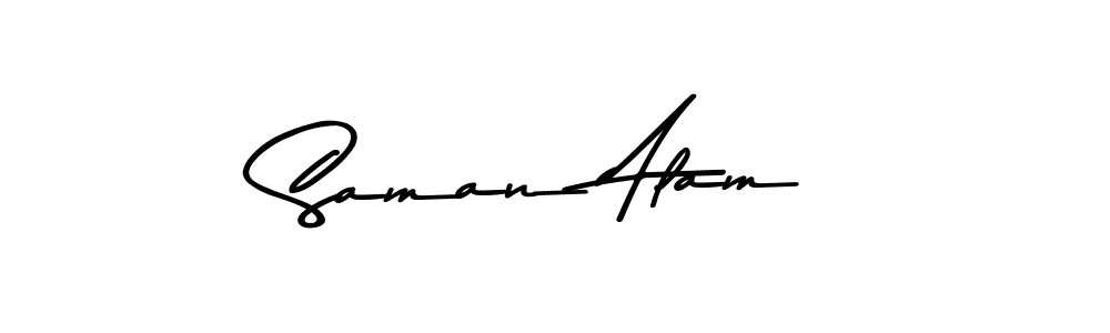 Also You can easily find your signature by using the search form. We will create Saman Alam name handwritten signature images for you free of cost using Asem Kandis PERSONAL USE sign style. Saman Alam signature style 9 images and pictures png