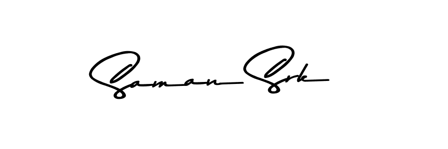 Asem Kandis PERSONAL USE is a professional signature style that is perfect for those who want to add a touch of class to their signature. It is also a great choice for those who want to make their signature more unique. Get Saman Srk name to fancy signature for free. Saman Srk signature style 9 images and pictures png