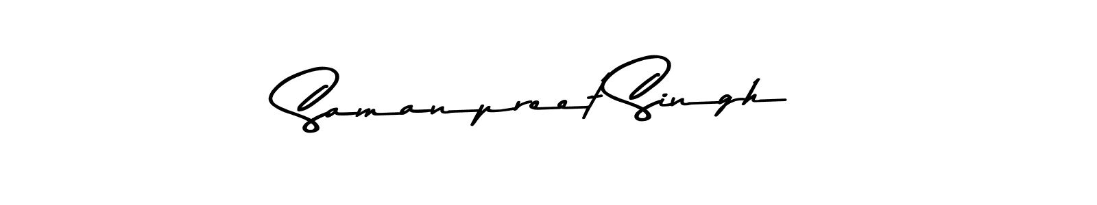Also You can easily find your signature by using the search form. We will create Samanpreet Singh name handwritten signature images for you free of cost using Asem Kandis PERSONAL USE sign style. Samanpreet Singh signature style 9 images and pictures png